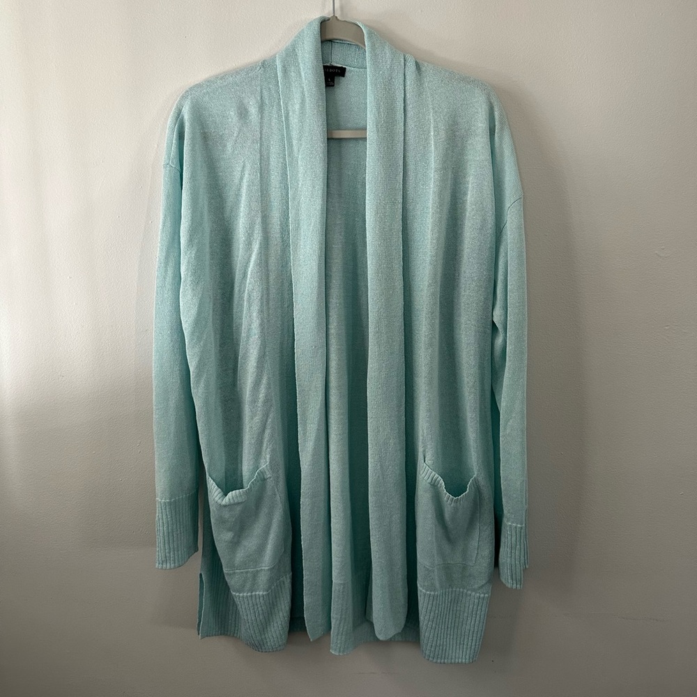 Talbots Size L cardigan- worn once